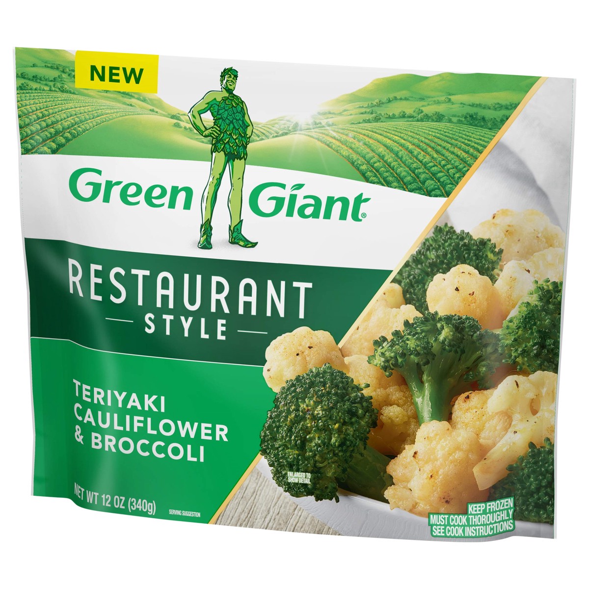 slide 7 of 9, Green Giant Restaurant Style Teriyaki Cauliflower & Broccoli, 12 oz