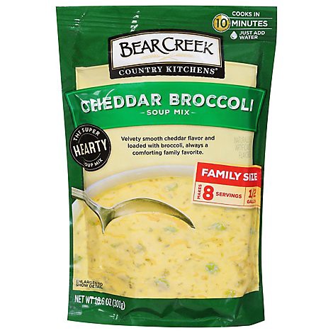 slide 1 of 1, Bear Creek Cheddar Broccoli Soup Mix - Each - 10.6 OZ, 10.6 oz