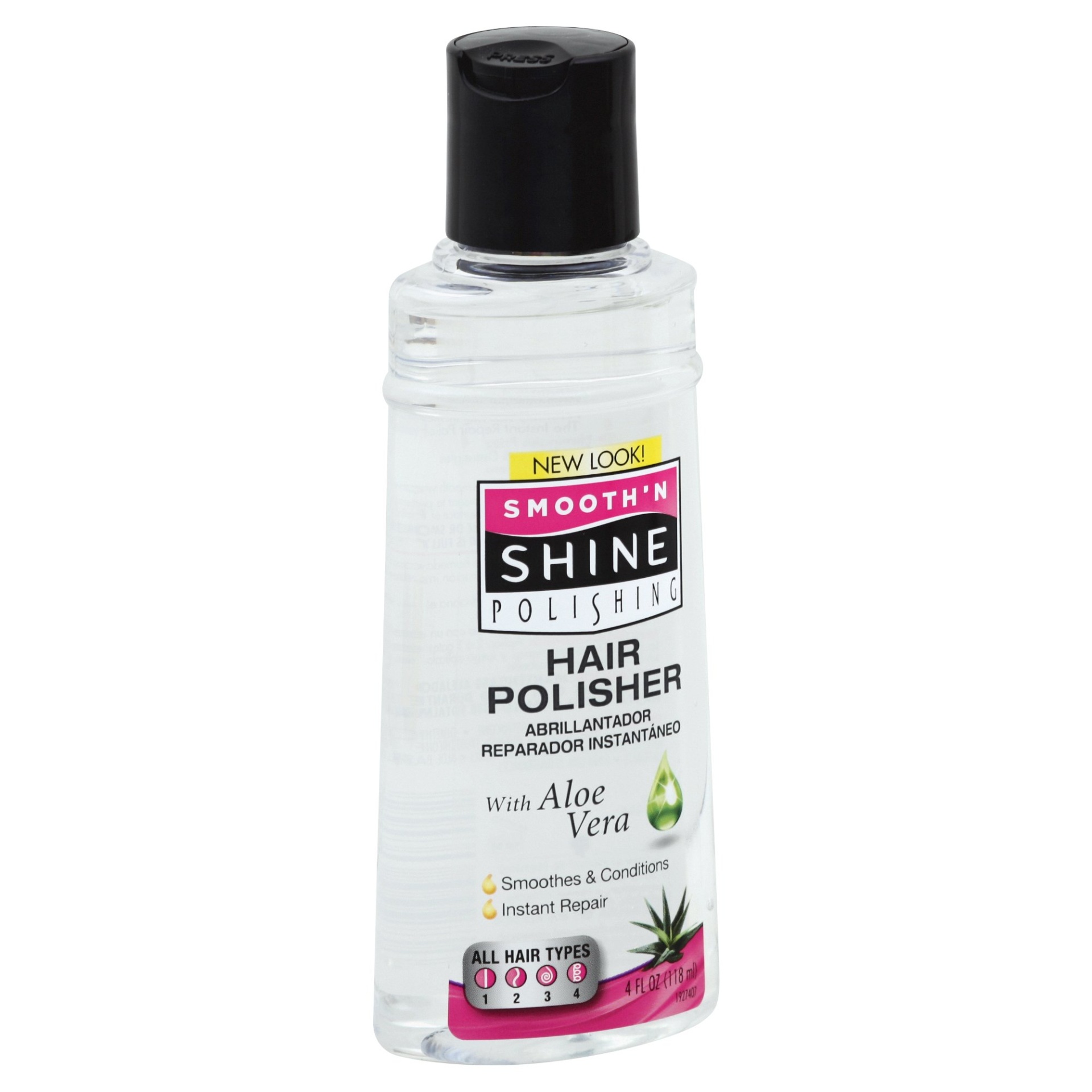 slide 1 of 1, Smooth 'N Shine Smooth'N Shine Instant Repair Hair Polisher, 4 fl oz