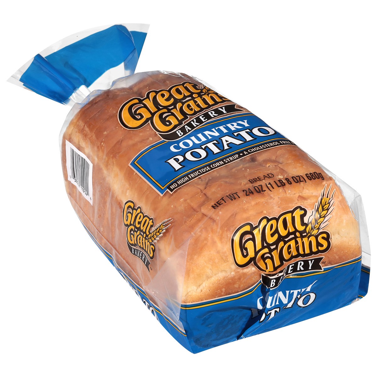 slide 2 of 4, Great Grains Wide Pan Potato Bread, 24 oz