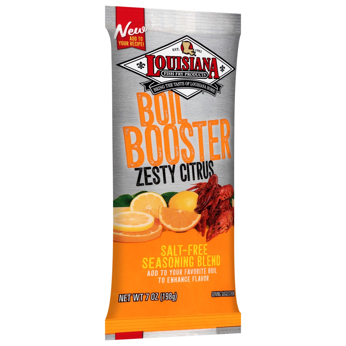 slide 2 of 11, Louisiana Fish Fry Products Boil Booster Zesty Citrus Seasoning Blend 7 oz, 7 oz