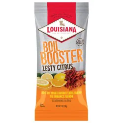Louisiana Fish Fry Products Boil Booster Zesty Citrus Seasoning Blend 7 oz