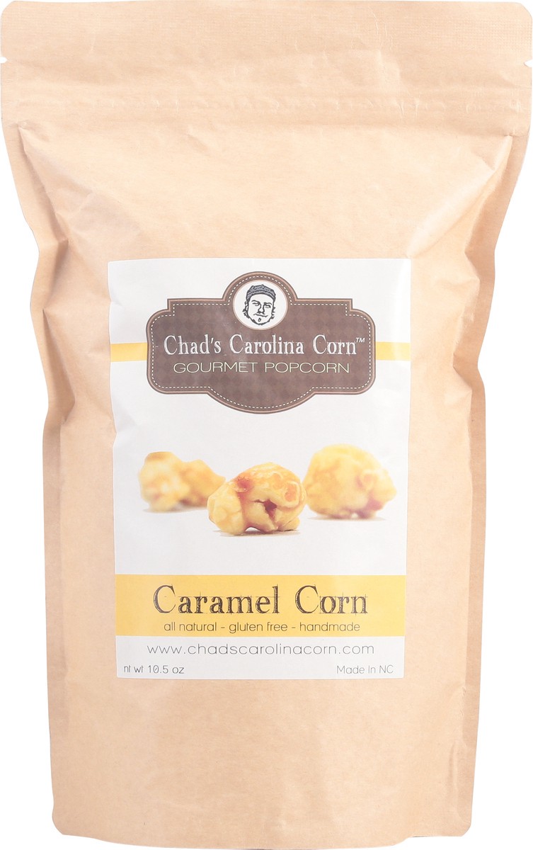slide 9 of 9, Chad's Carolina Corn Chad's Caramel Gourmet Popcorn, 10.5 oz