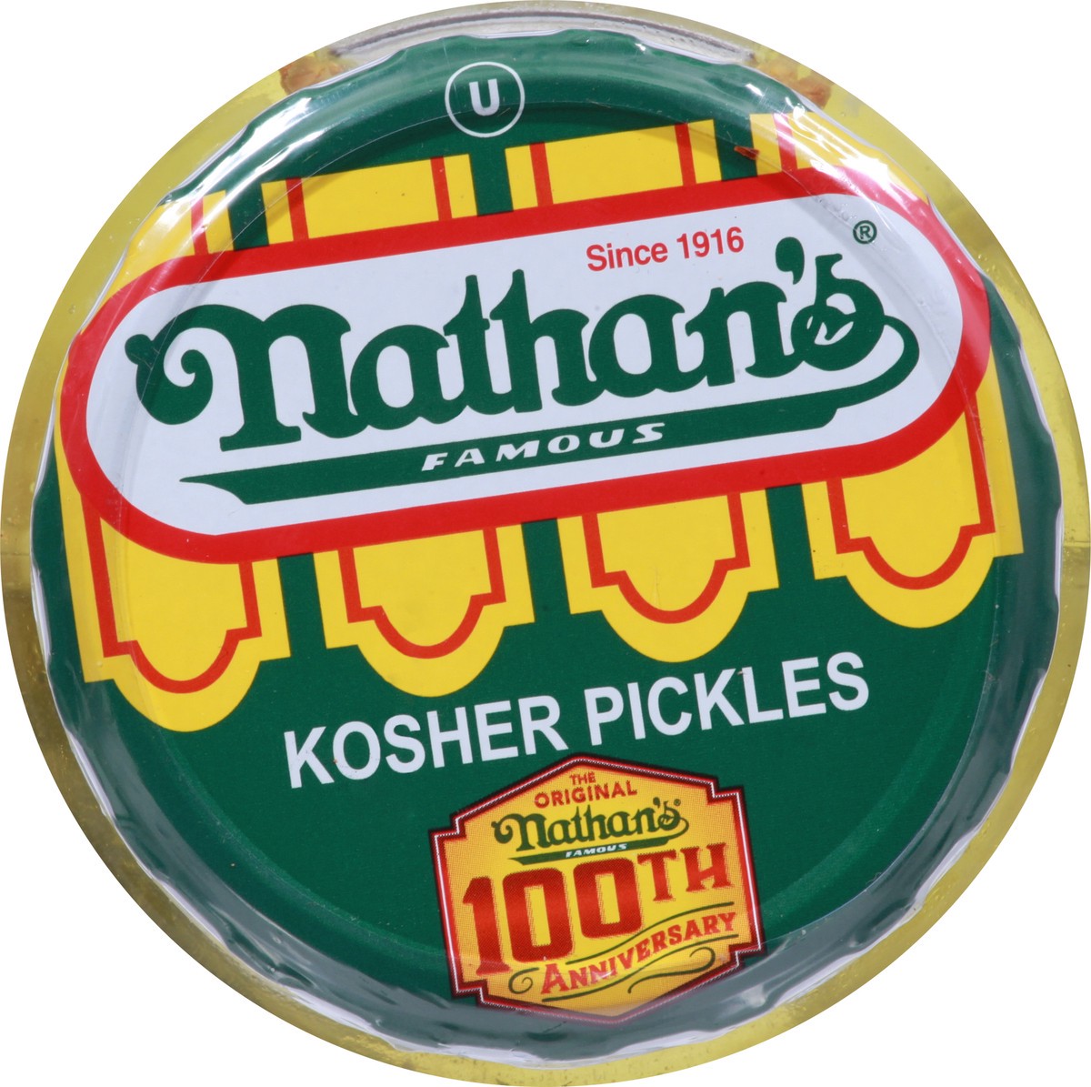 slide 4 of 11, Nathan's Famous Sandwich Slices Famous Kosher Dill Pickles 24 fl oz, 24 oz