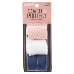 Conair Styling Essentials Shower Caps, Durable & Lightweight