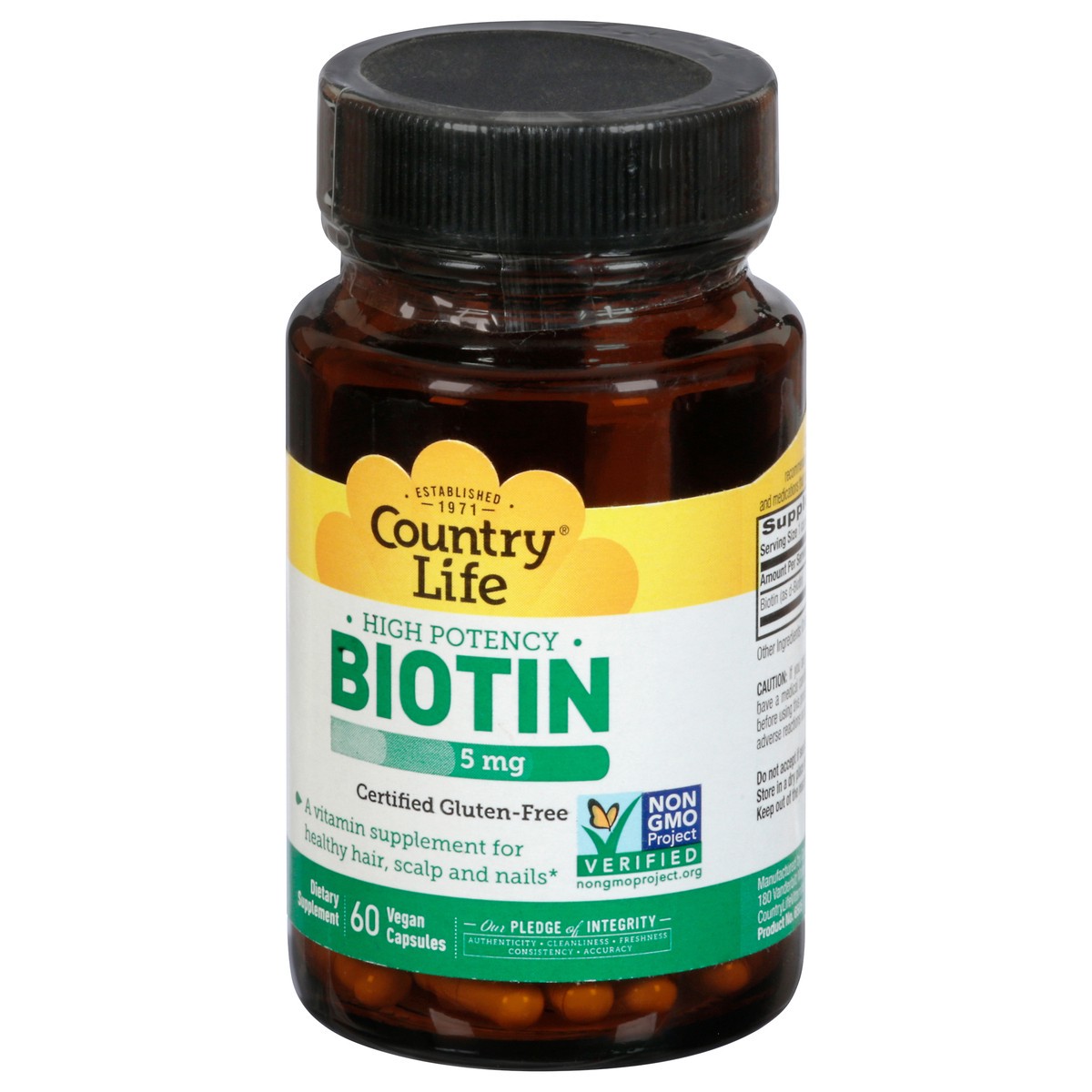 slide 2 of 13, Country Life Biotin, 60 ct