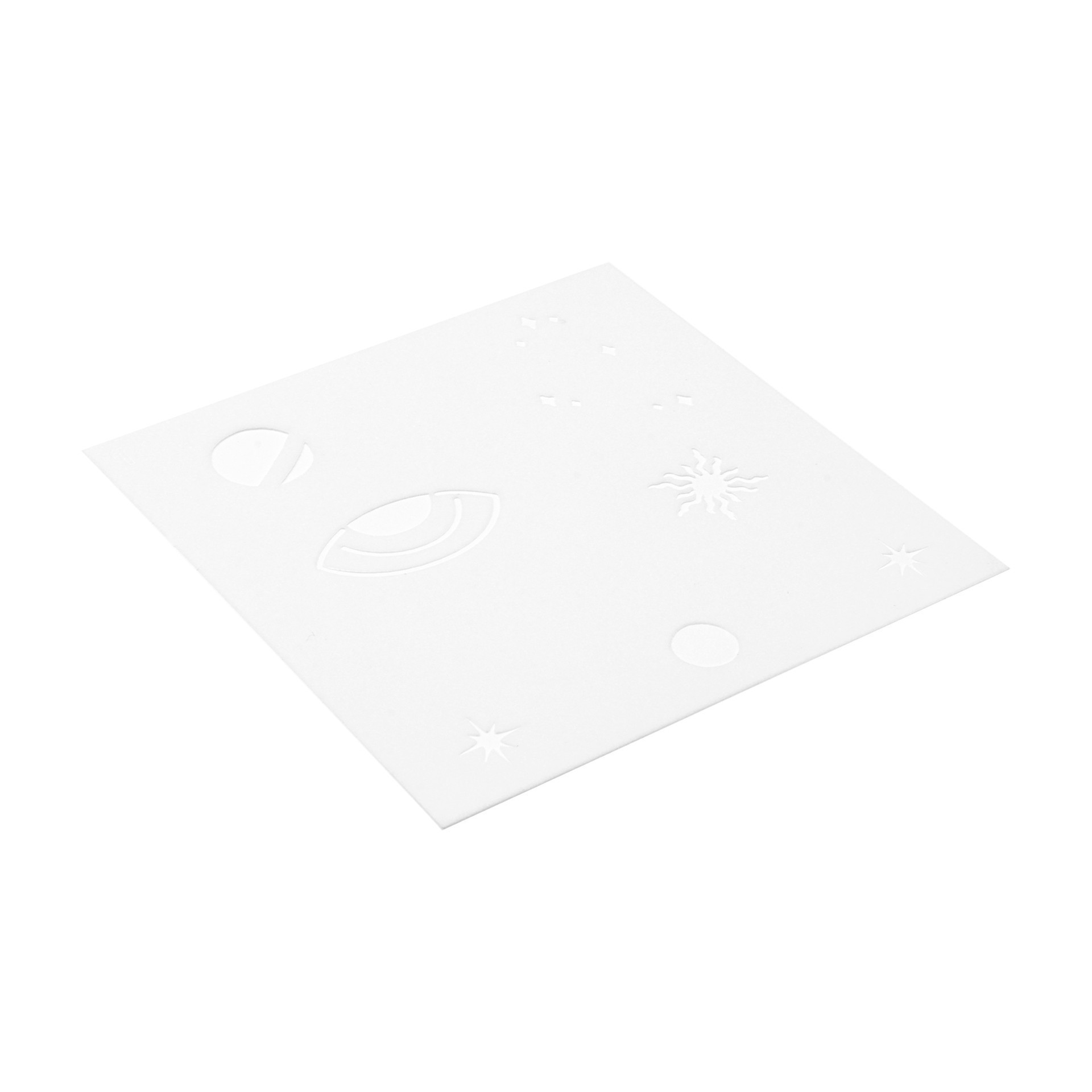 slide 2 of 4, 6" X 6" Celestial Print Layering Stencil Set By Recollections, 6 in x 6 in