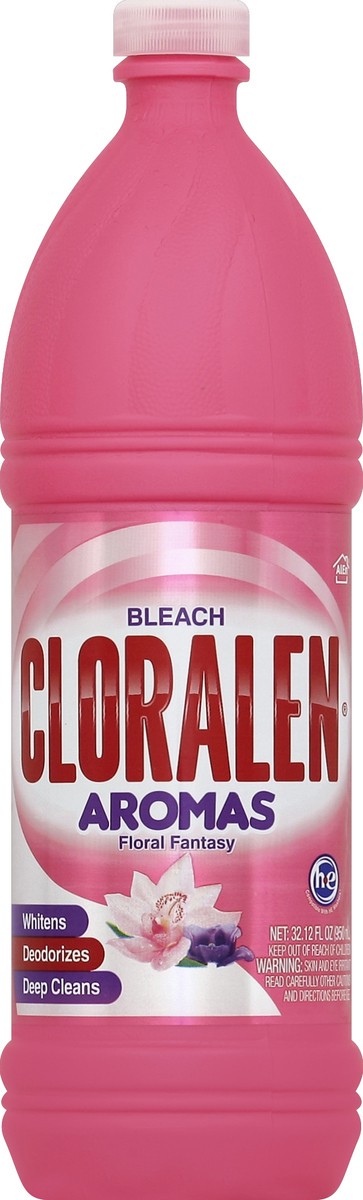 slide 2 of 2, Cloralen Aromas Bleach, 32.12 fl oz