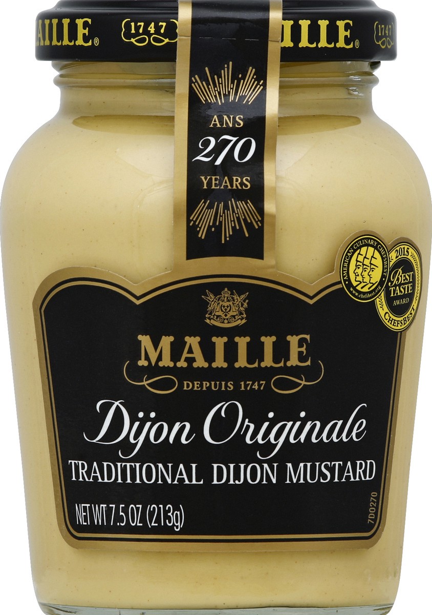 slide 5 of 7, Maille Mustard Dijon Original, 7.5 oz, 7.5 oz