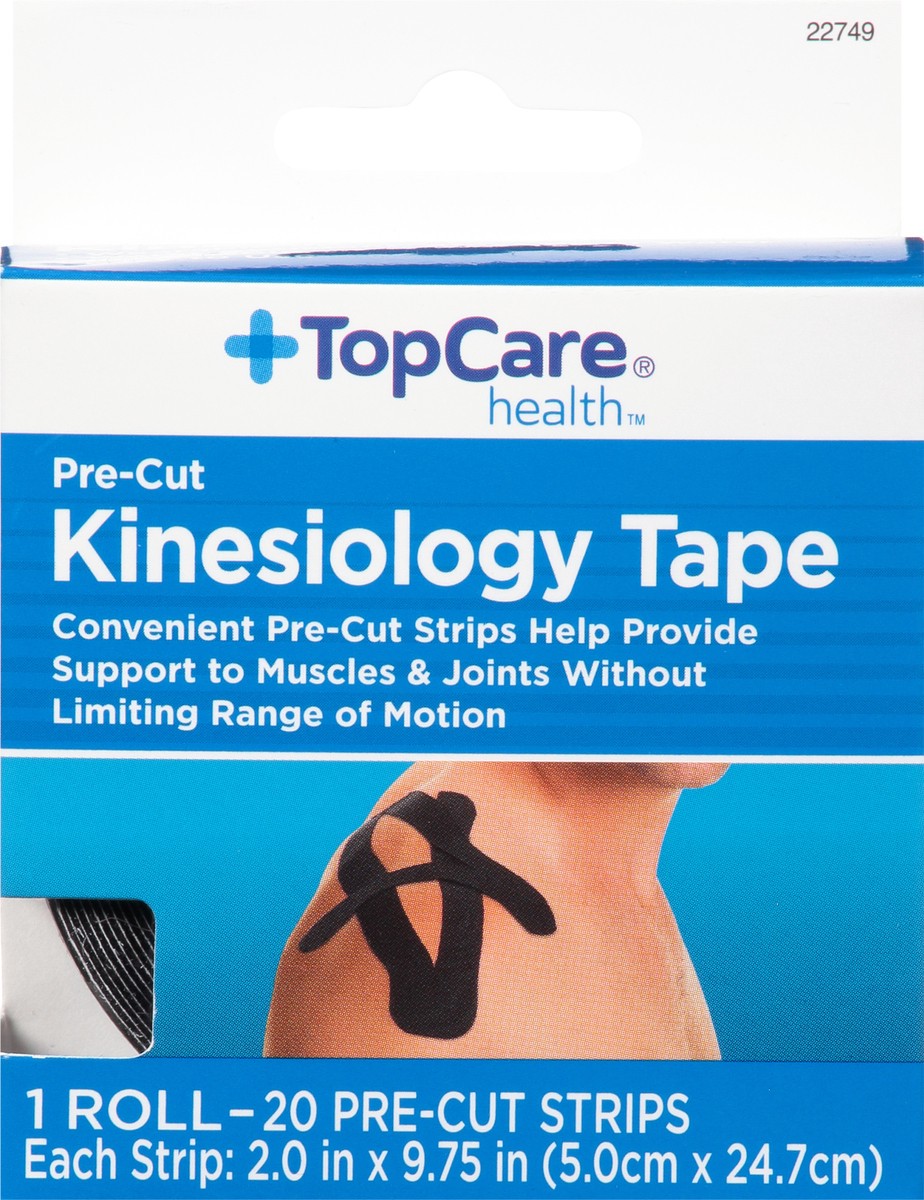 slide 5 of 14, TopCare Health Pre-Cut Kinesiology Tape 1 ea, 1 ct