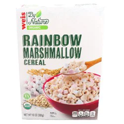 Weis by Nature Organic Rainbow Marshmallow Cereal