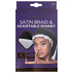 Donna Premium Collection Satin Braid Adjustable Bonnet - 1 Each