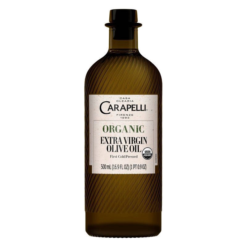 slide 1 of 9, Carapelli Organic Extra Virgin Olive Oil, 16.9 fl oz