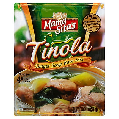 slide 1 of 1, Mama Sita's Tinola Ginger Soup Base Mix, 0.88 oz