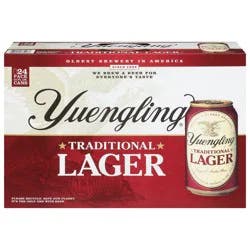 Yuengling Traditional Lager Beer 24 - 12 fl oz Cans