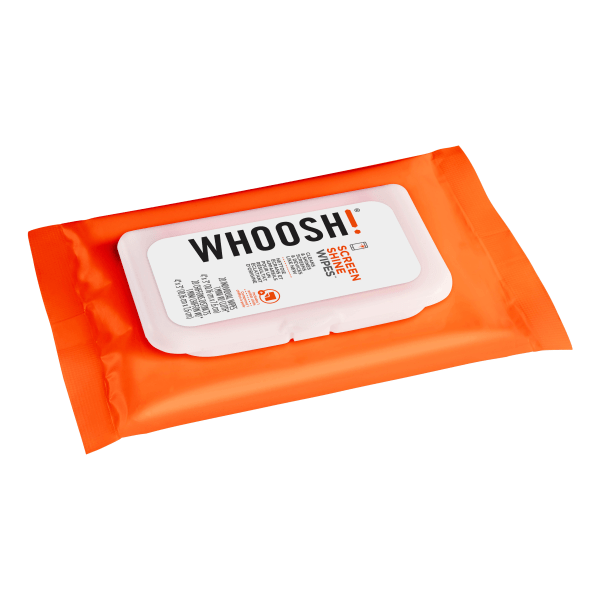 slide 2 of 7, WHOOSH! Screen Shine Wipes, Pack Of 20 Wipes, 20 ct
