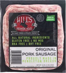 Hill's Original Pork Sausage 16 oz