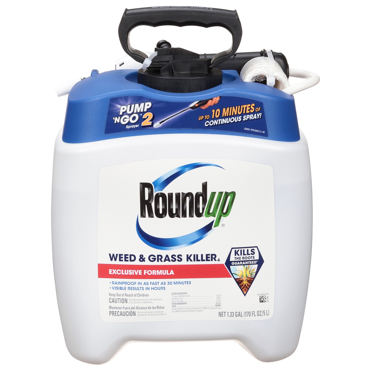 slide 10 of 12, Roundup Weed & Grass Killer 1.33 gal, 1.33 gal