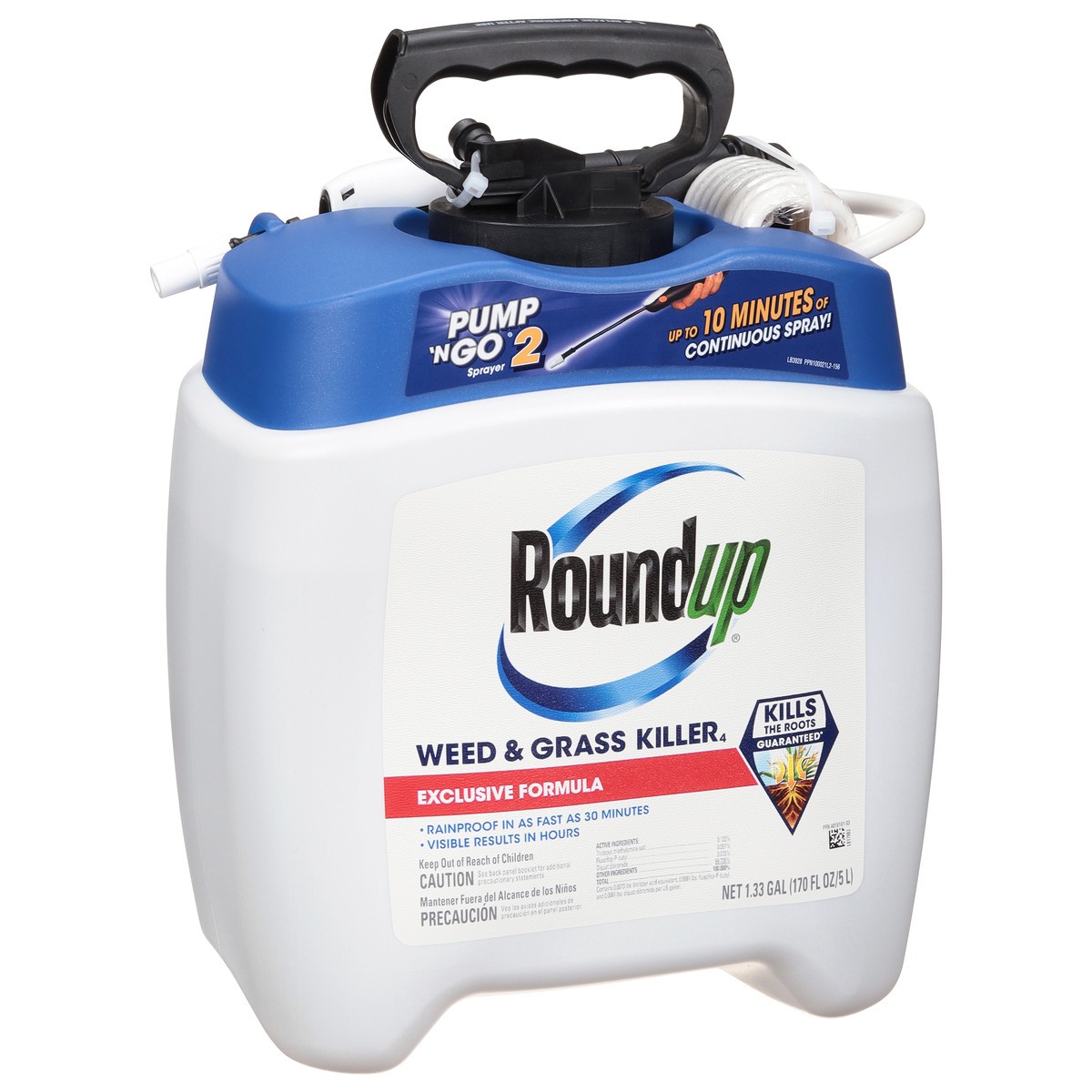 slide 5 of 12, Roundup Weed & Grass Killer 1.33 gal, 1.33 gal