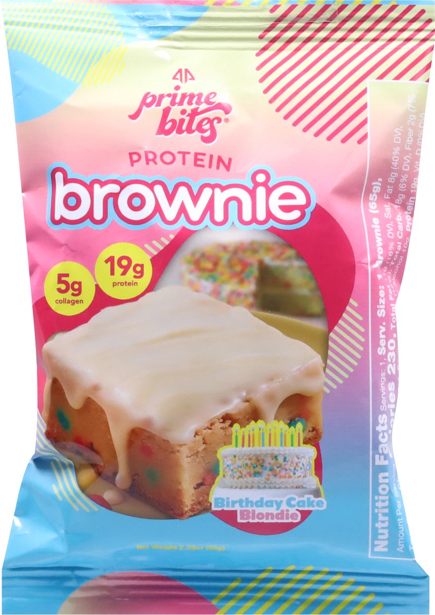 slide 10 of 13, Prime Bites Bar Glzd Bday Cke Blndie - 2.29 OZ, 2.29 oz