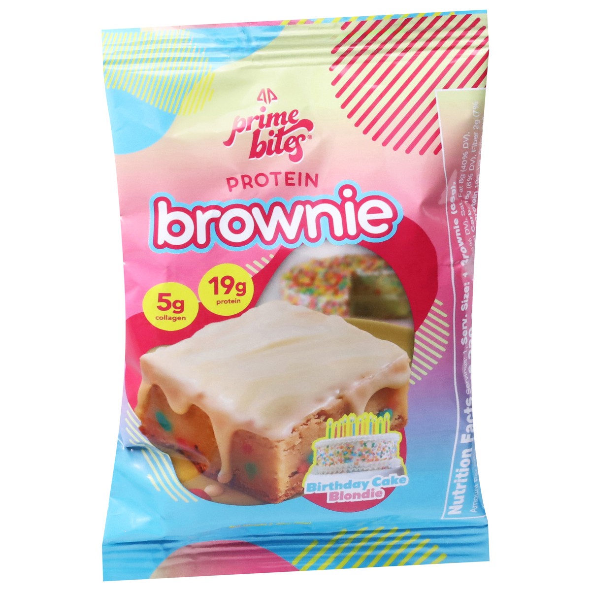 slide 8 of 13, Prime Bites Bar Glzd Bday Cke Blndie - 2.29 OZ, 2.29 oz