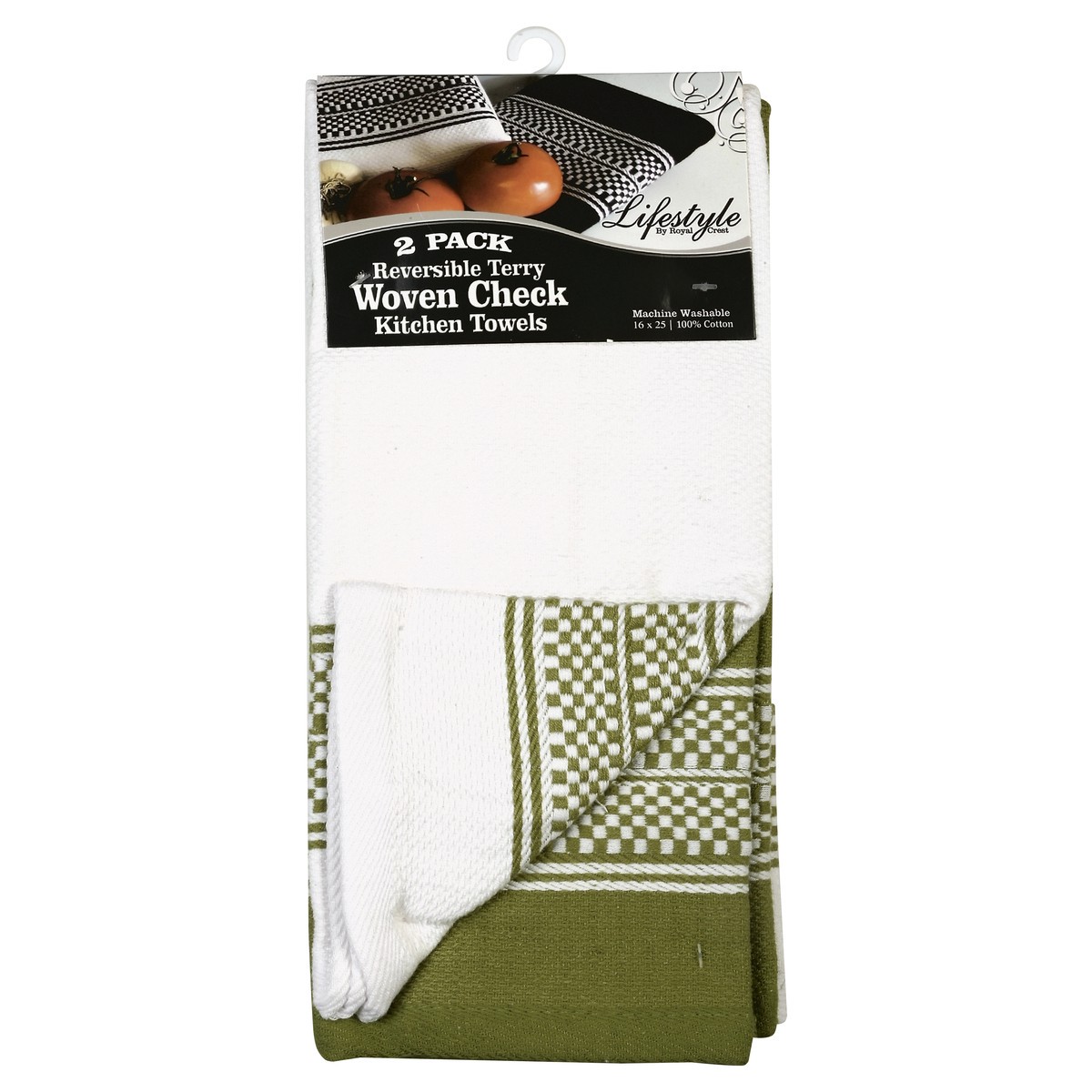 slide 3 of 3, Royal Crest Kitchen Towels 2 ea, 2 ct