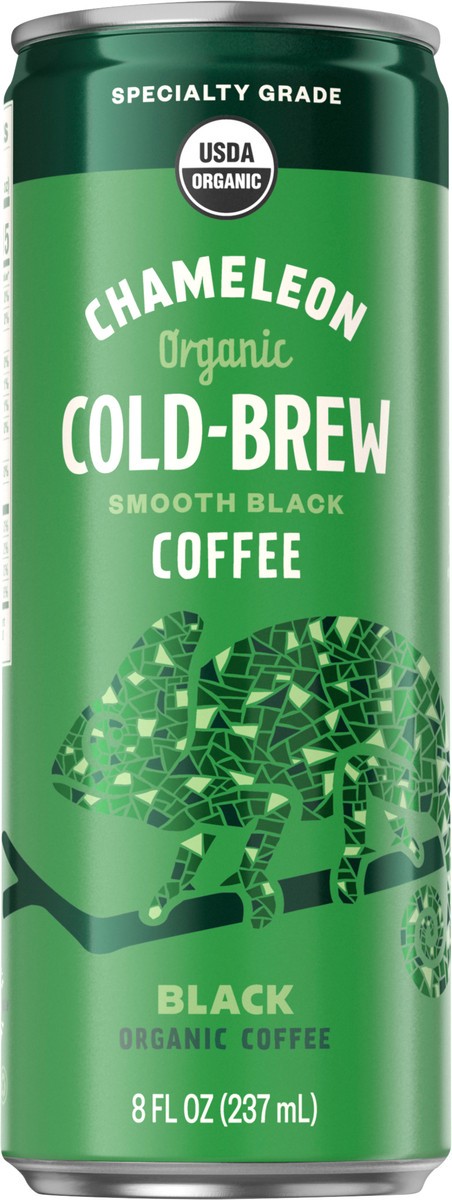 slide 7 of 8, Chameleon Cold-Brew Smooth Black Organic Coffee, 8 fl oz