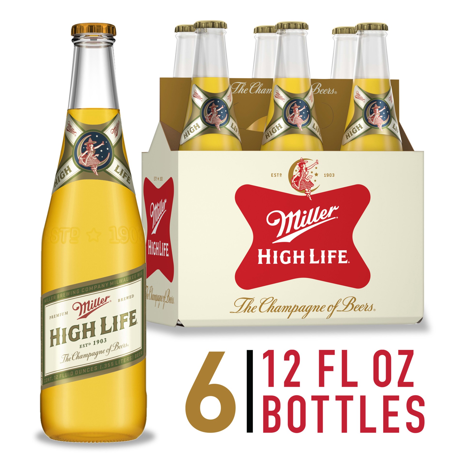 slide 1 of 5, Miller Lager Beer, 288 oz