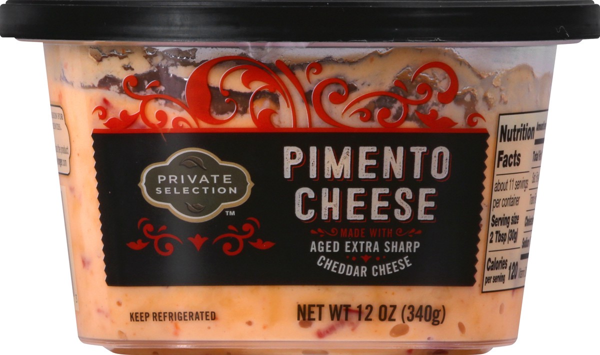 slide 9 of 11, Private Selection Pimento Cheese, 12 oz