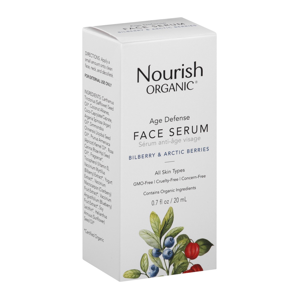 slide 12 of 12, Nourish Organic Face Serum 0.7 oz, 1 oz