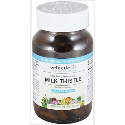 slide 1 of 1, Eclectic Institute Eclectic Milk Thistle, 120 ct