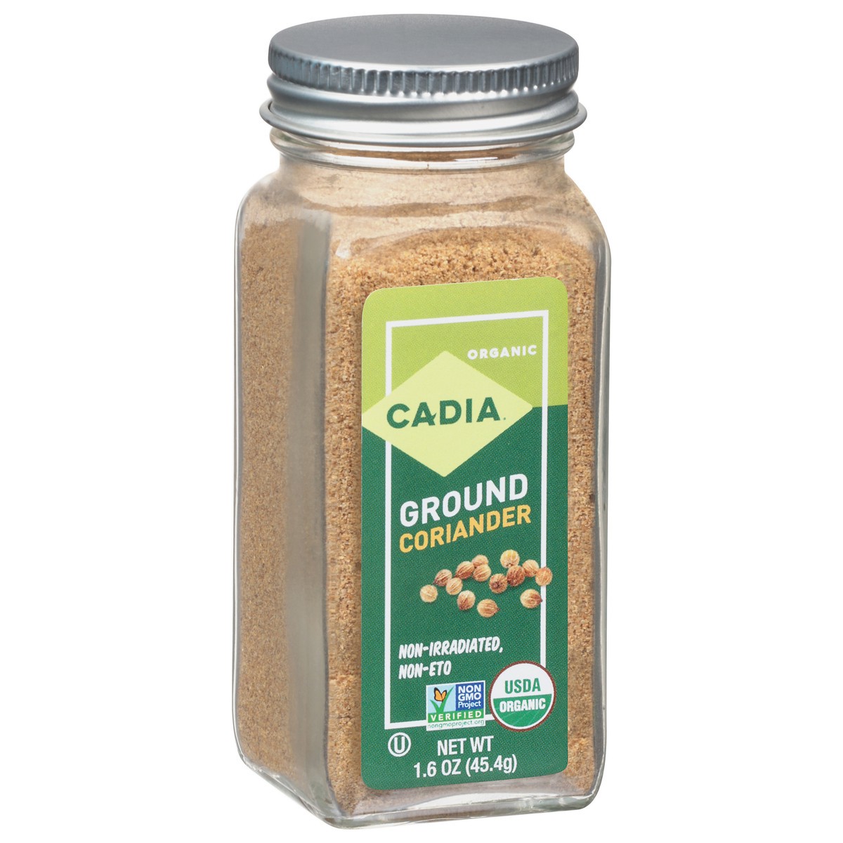 slide 5 of 9, Cadia Ground Organic Coriander 1.6 oz, 1.6 oz