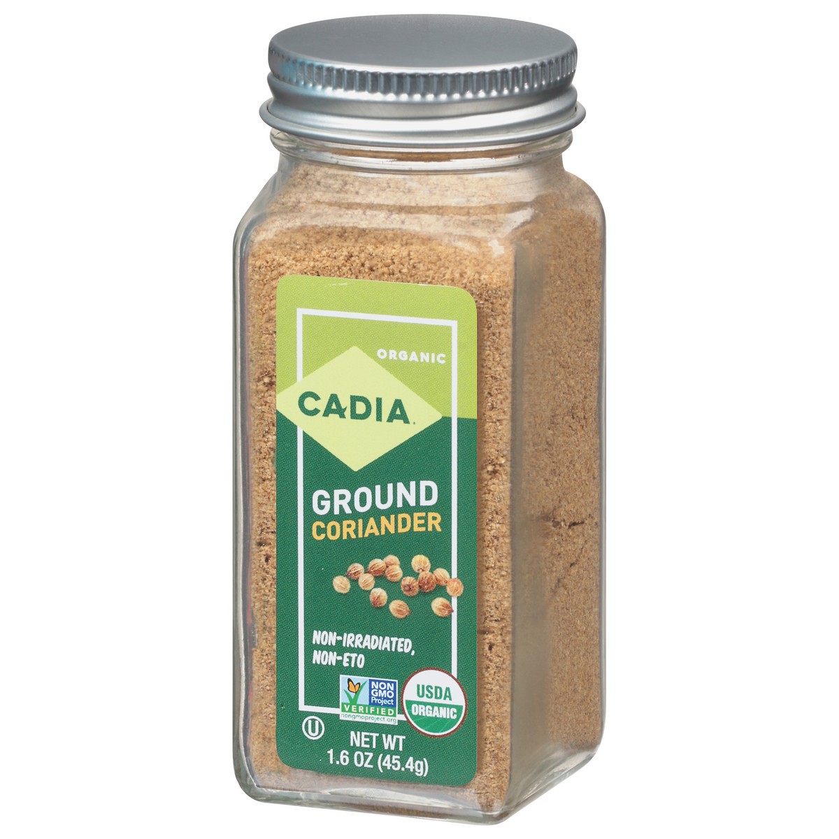 slide 2 of 9, Cadia Ground Organic Coriander 1.6 oz, 1.6 oz