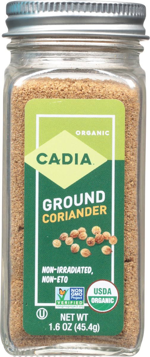 slide 6 of 9, Cadia Ground Organic Coriander 1.6 oz, 1.6 oz