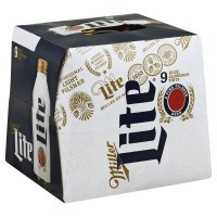 slide 1 of 6, Miller Lite Beer A Fine Pilsner Aluminum Pints, 9 ct; 16 fl oz