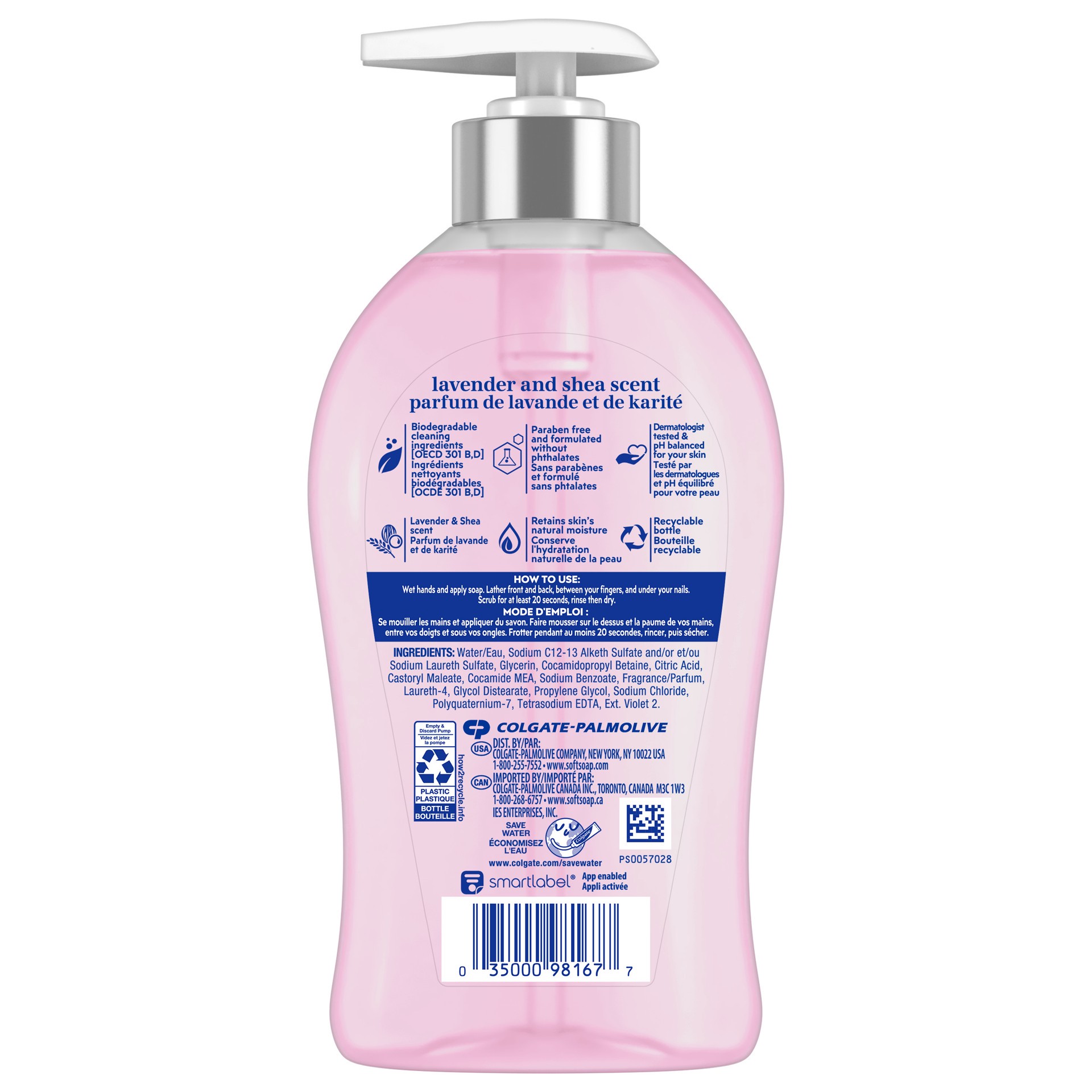 slide 2 of 10, Softsoap Deeply Moisturizing Liquid Hand Soap, Lavender & Shea Butter - 11.25 Fluid Ounce, 11.25 oz