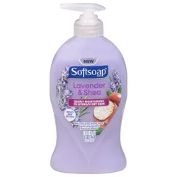 Softsoap Deeply Moisturizing Liquid Hand Soap, Lavender & Shea Butter - 11.25 Fluid Ounce