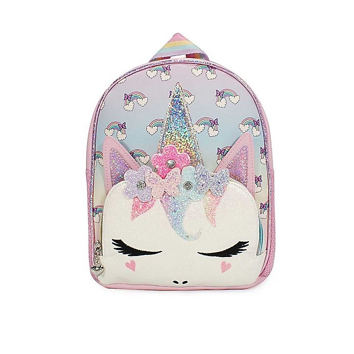 slide 1 of 5, OMG Accessories Miss Gwen Over the Rainbow Flower Crown Mini Backpack, 1 ct