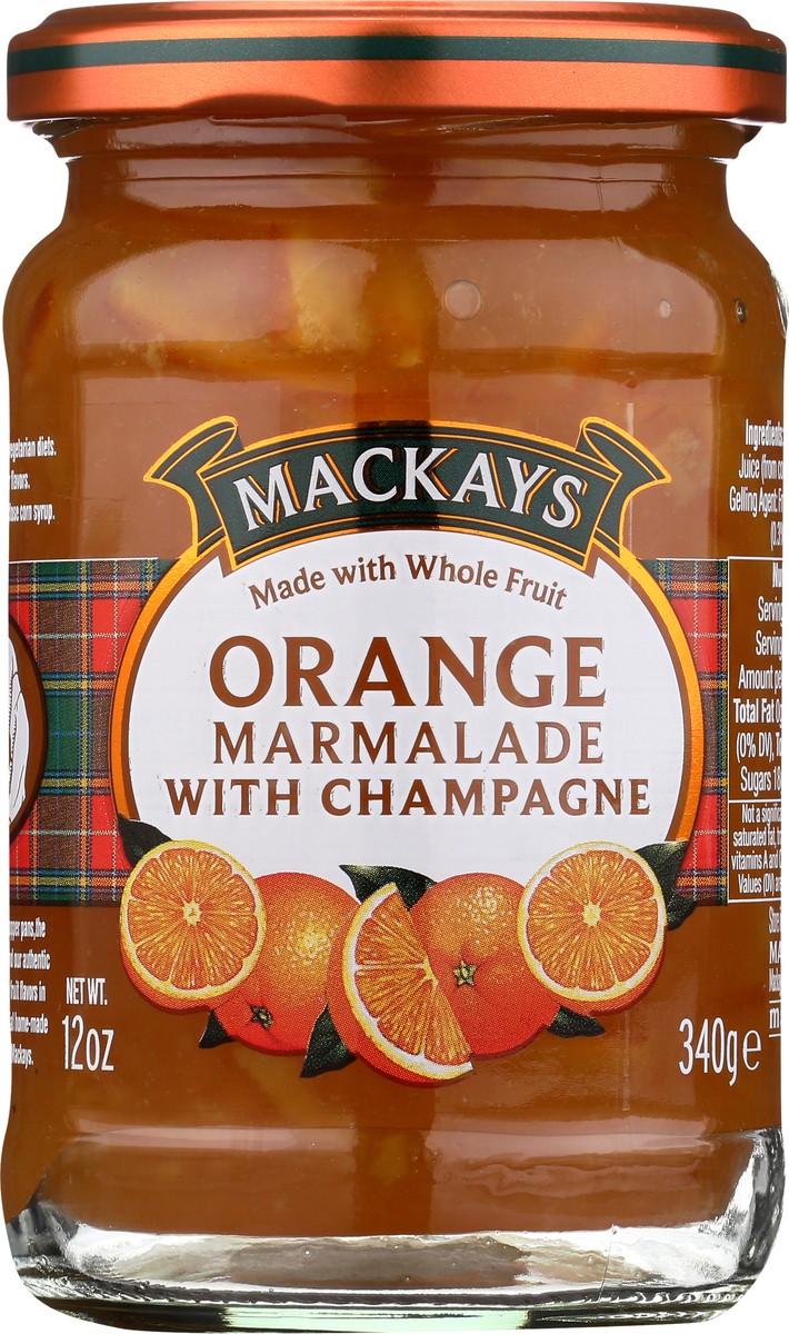 slide 3 of 9, Mackays Orange Marmalade W/Champagne, 12 oz