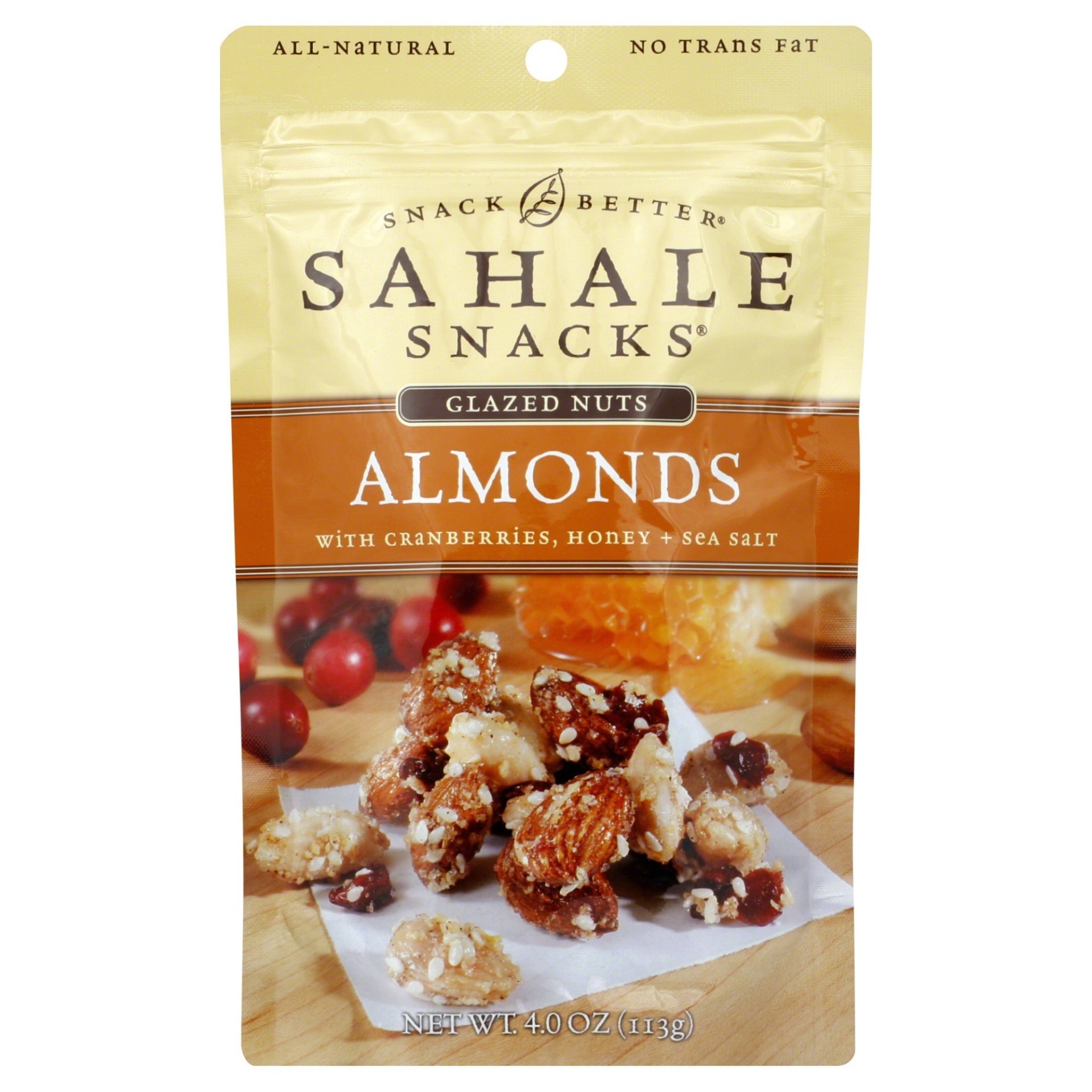 slide 1 of 1, Sahale Snacks Glazed Almonds, 4 oz
