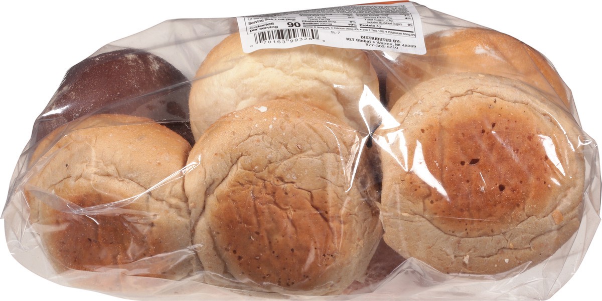 slide 3 of 13, Sabrina's Variety Dinner Rolls 18 oz, 18 oz