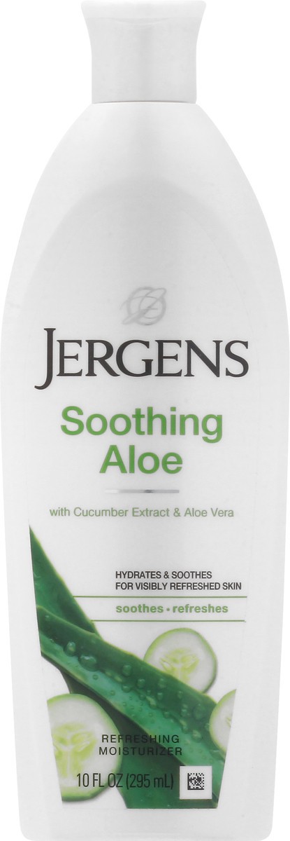 slide 1 of 5, Jergens Refreshing Soothing Aloe Moisturizer 10 oz, 10 oz