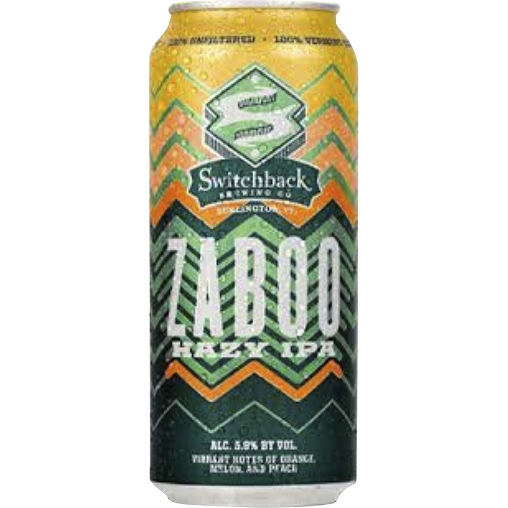 slide 1 of 1, Switchback Brewing Zaboo Hazy Ipa, 16 oz