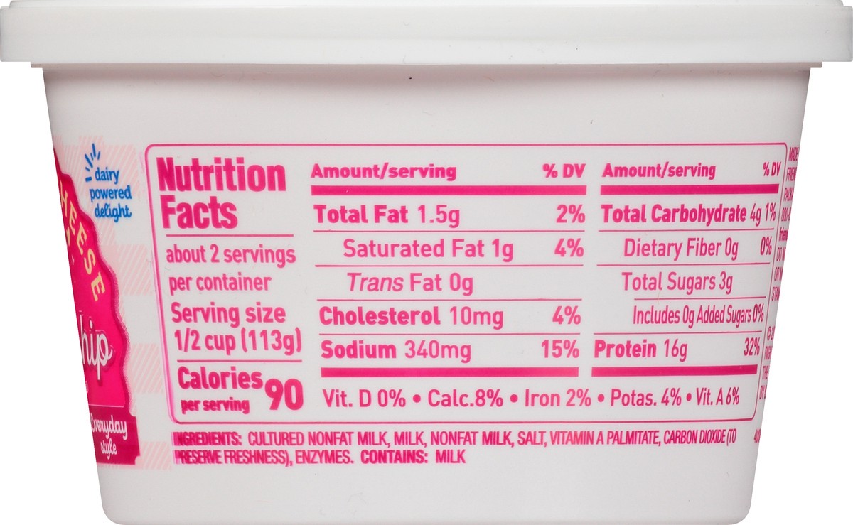 slide 6 of 13, Friendship Dairies Low Fat 1% Milkfat Everyday Style Small Curd Cottage Cheese 8 oz, 8 oz