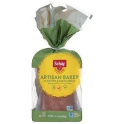 Schär Gluten-Free Artisan Baker 10 Grains & Seeds Bread 14.1 oz