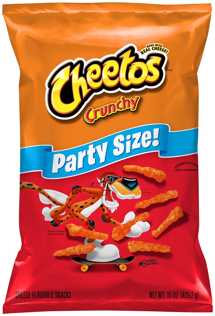 slide 3 of 6, Cheetos Cheese Flavored Snacks ,, 15 oz