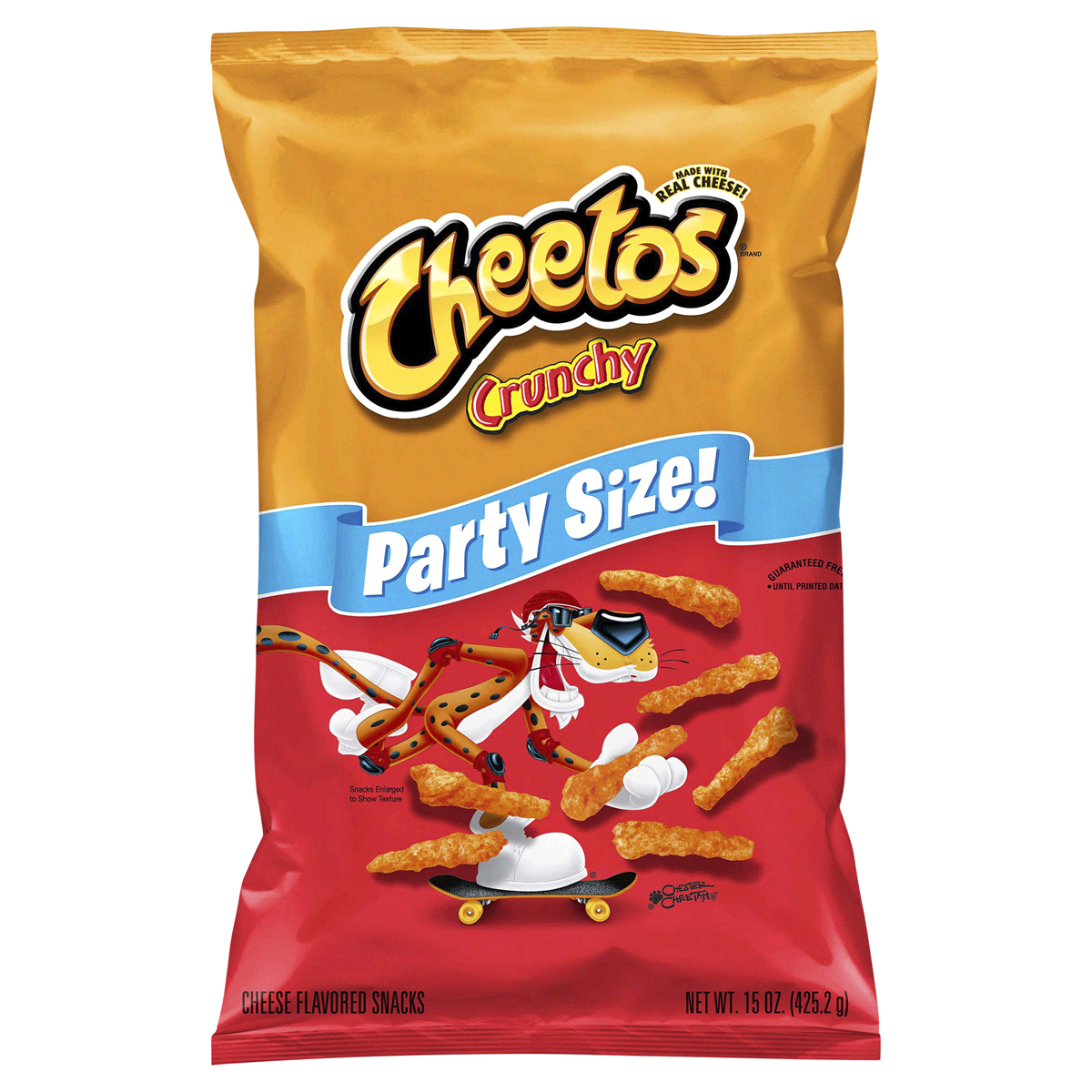 slide 1 of 1, Cheetos Crunchy Party Size, 15 oz