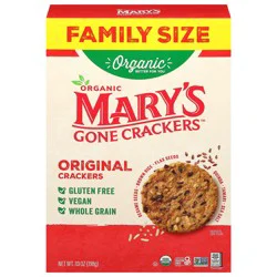 Mary's Gone Crackers Organic Original Crackers Family Size 7 oz