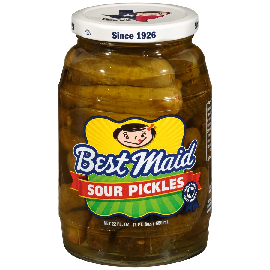 slide 1 of 6, Best Maid Sour Pickles, 22 fl oz