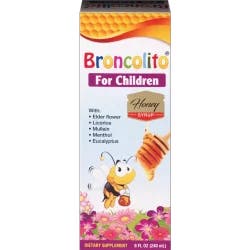 Brchil Broncolito Jarabe De Miel Niños